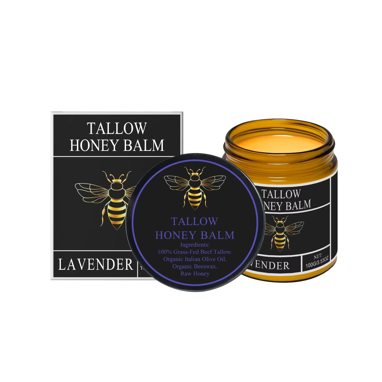 Tallow honey balm