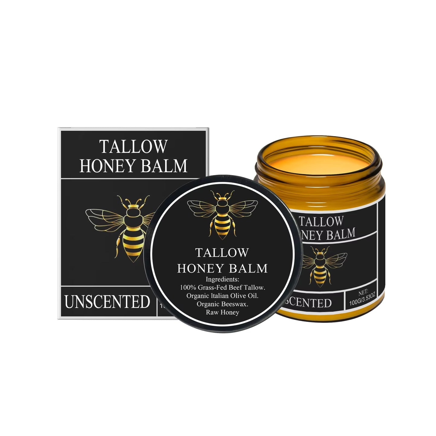 Tallow honey balm